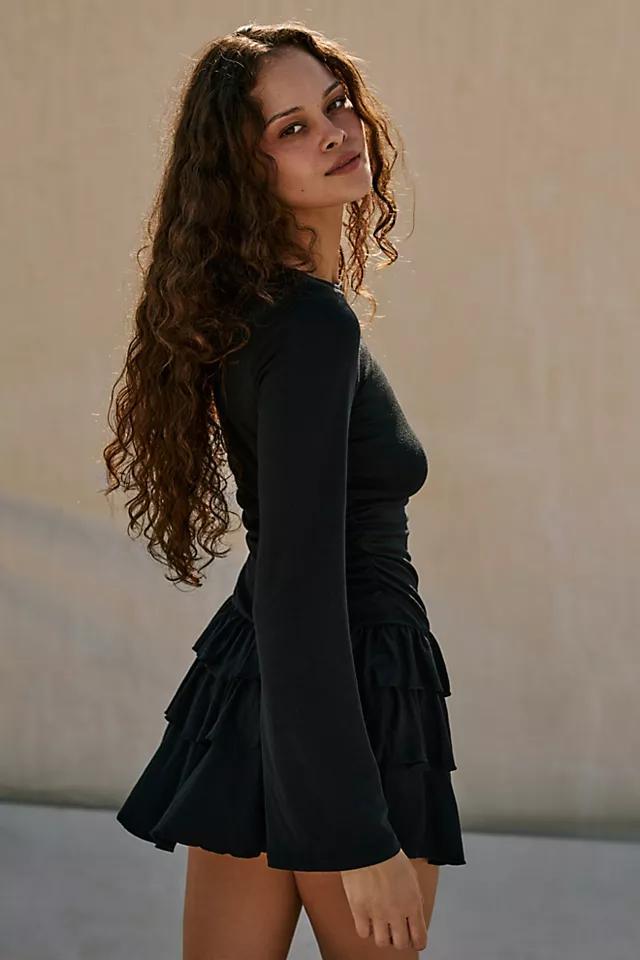 Good Feels Ruffle Long-Sleeve Mini Product Image