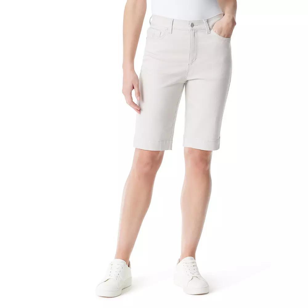 Womens Gloria Vanderbilt Amanda Bermuda Shorts Product Image