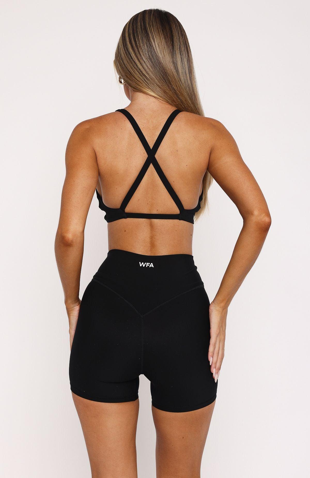 Keep Up High Waisted Shorts 4" Black Product Image
