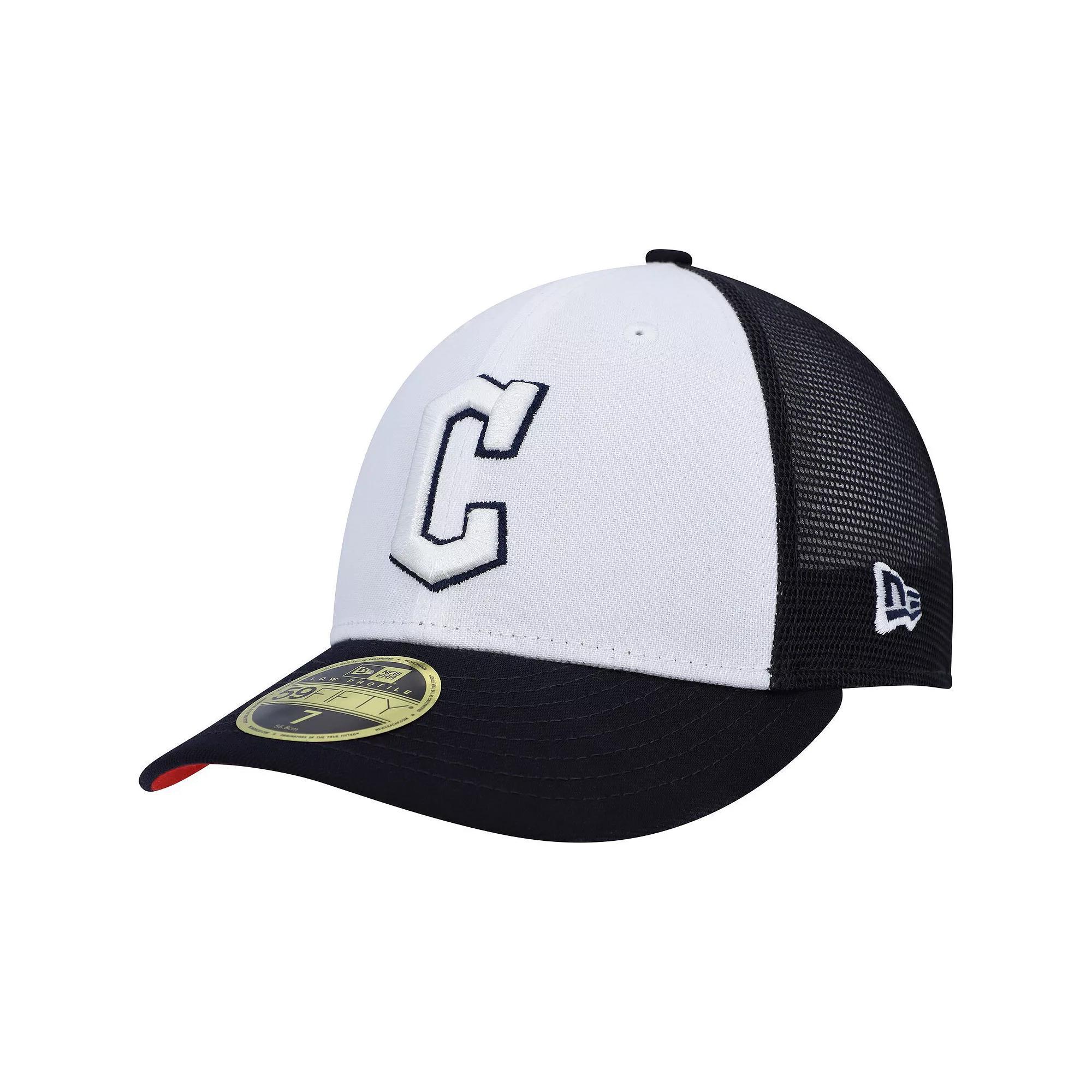 Men's New Era White/Black Chicago White Sox 2023 On-Field Batting Practice Low Profile 59FIFTY Fitted Hat, Size: 7 Product Image