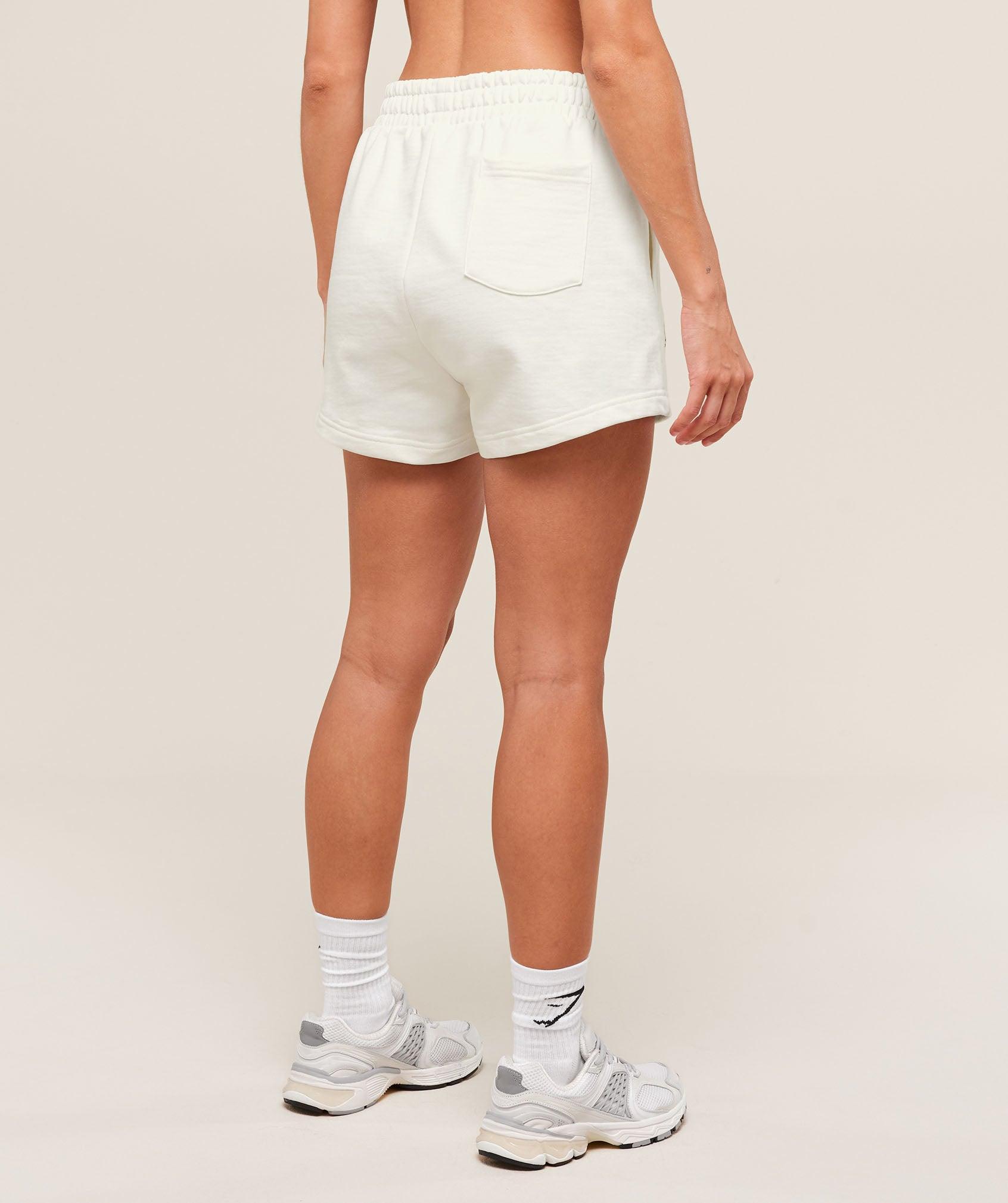 Gymshark Cherry Graphic Short - Soft White Female Product Image