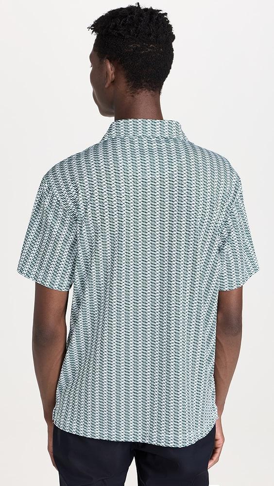 Quiet Golf Monogram Waves Polo | Shopbop Product Image