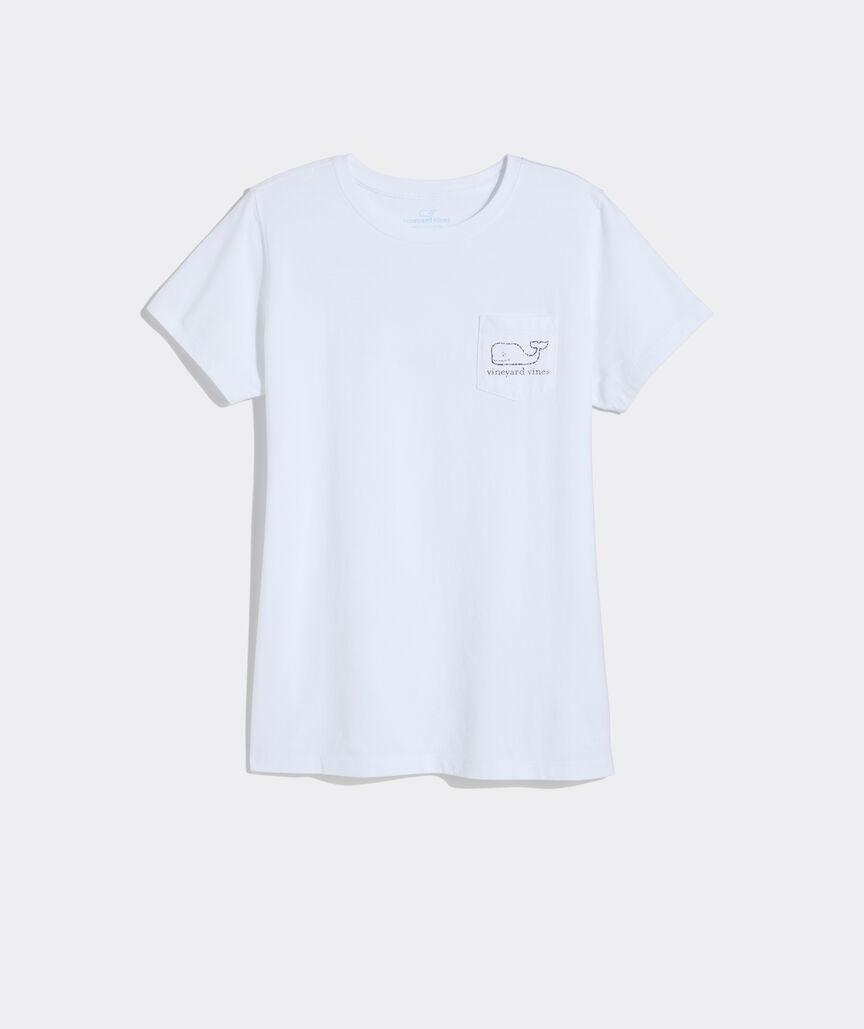 Women's Vintage Whale Short-Sleeve Pocket Tee Product Image