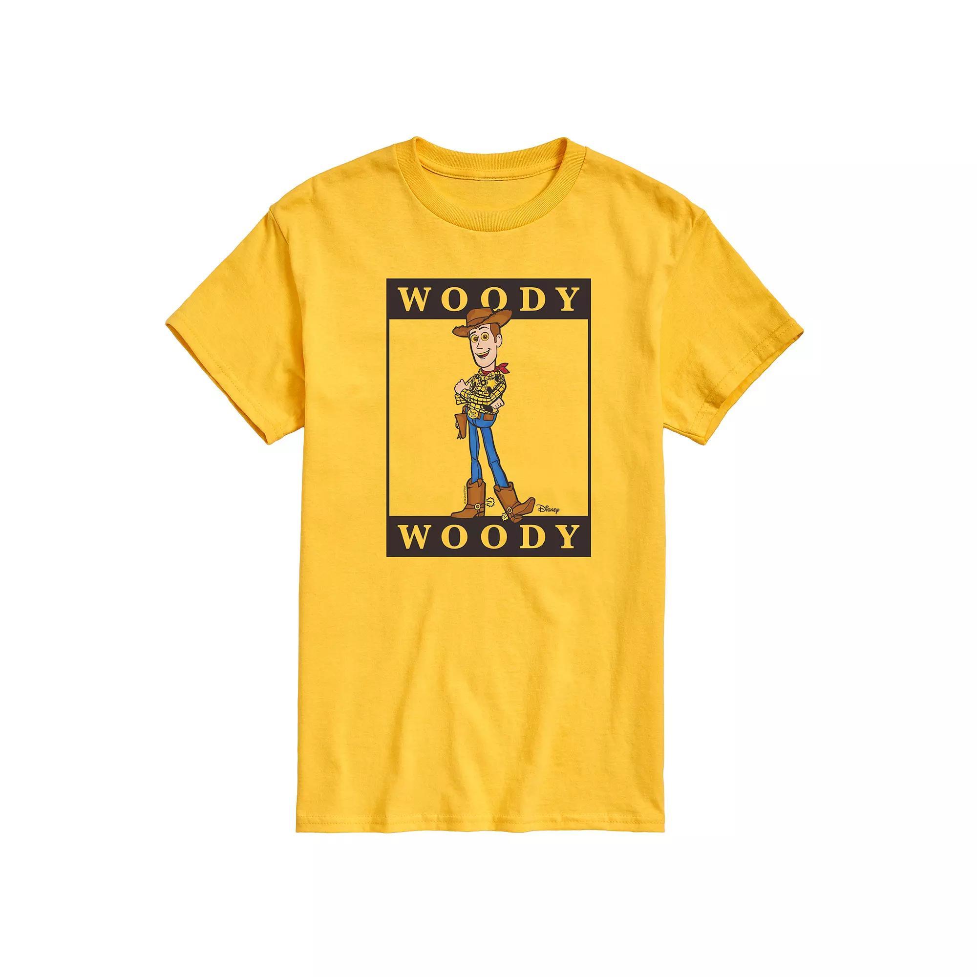 Disney / Pixar's Toy Story 4 Men's Woody Graphic Tee, Size: Medium, Ivory Product Image