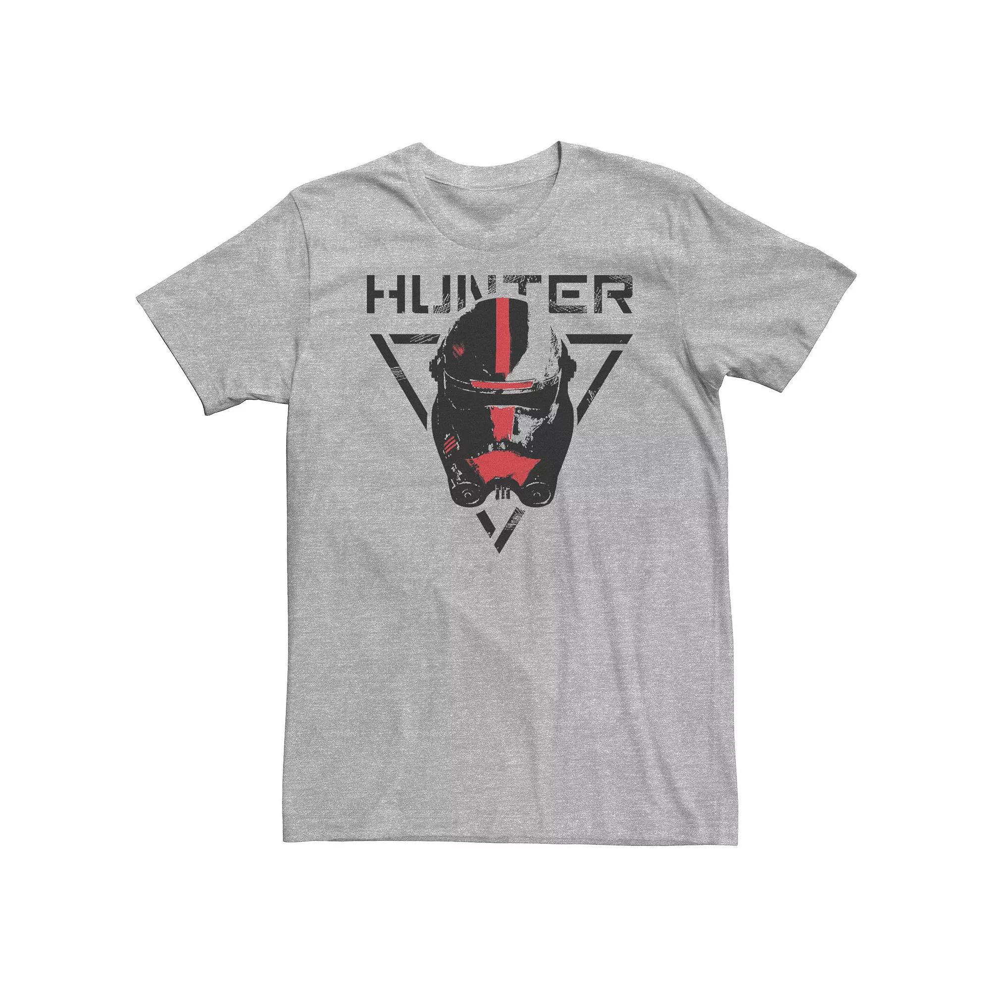 Big & Tall Star Wars: The Bad Batch Hunter C1 Tee, Men's, Size: 3XL, Athletic Grey Product Image