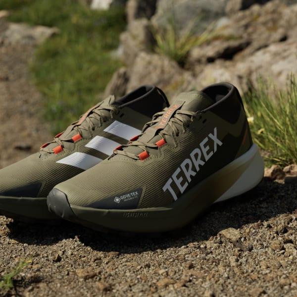 adidas Terrex Agravic GORE-TEX Trail Running Shoes Core Black 7.5 Mens Product Image