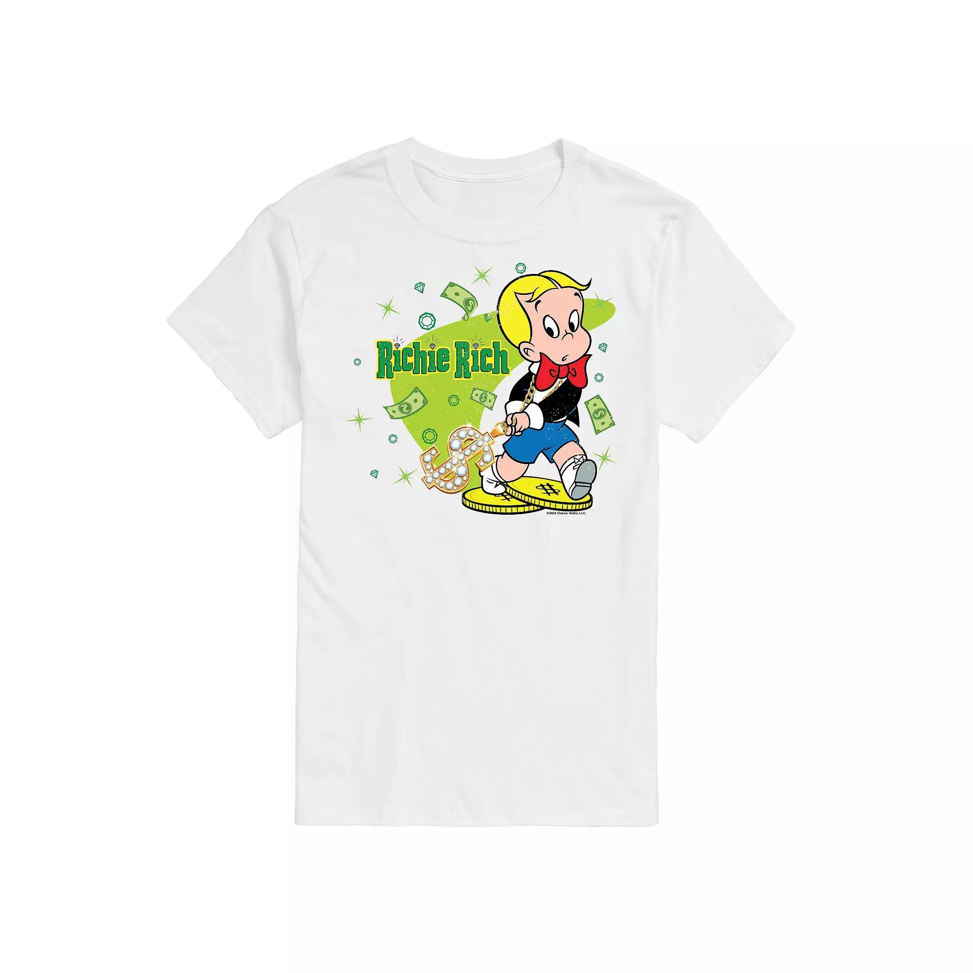 Big & Tall Richie Rich Graphic Tee, Mens Product Image