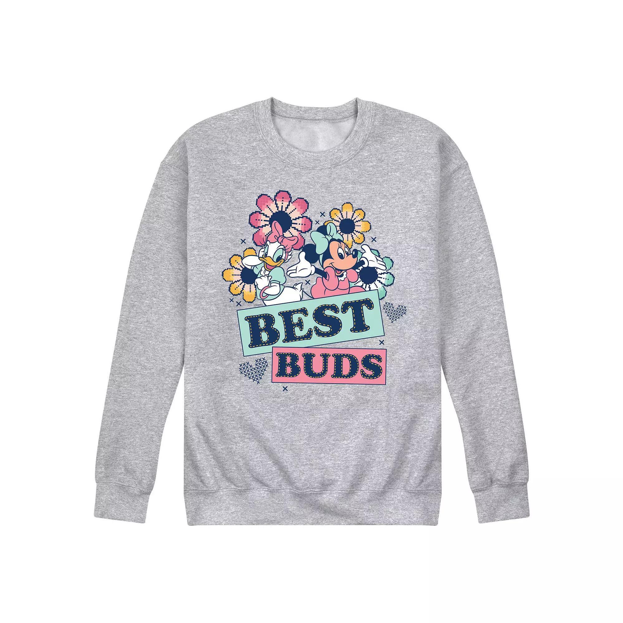 Disneys Mens Best Buds Fleece Sweatshirt Product Image