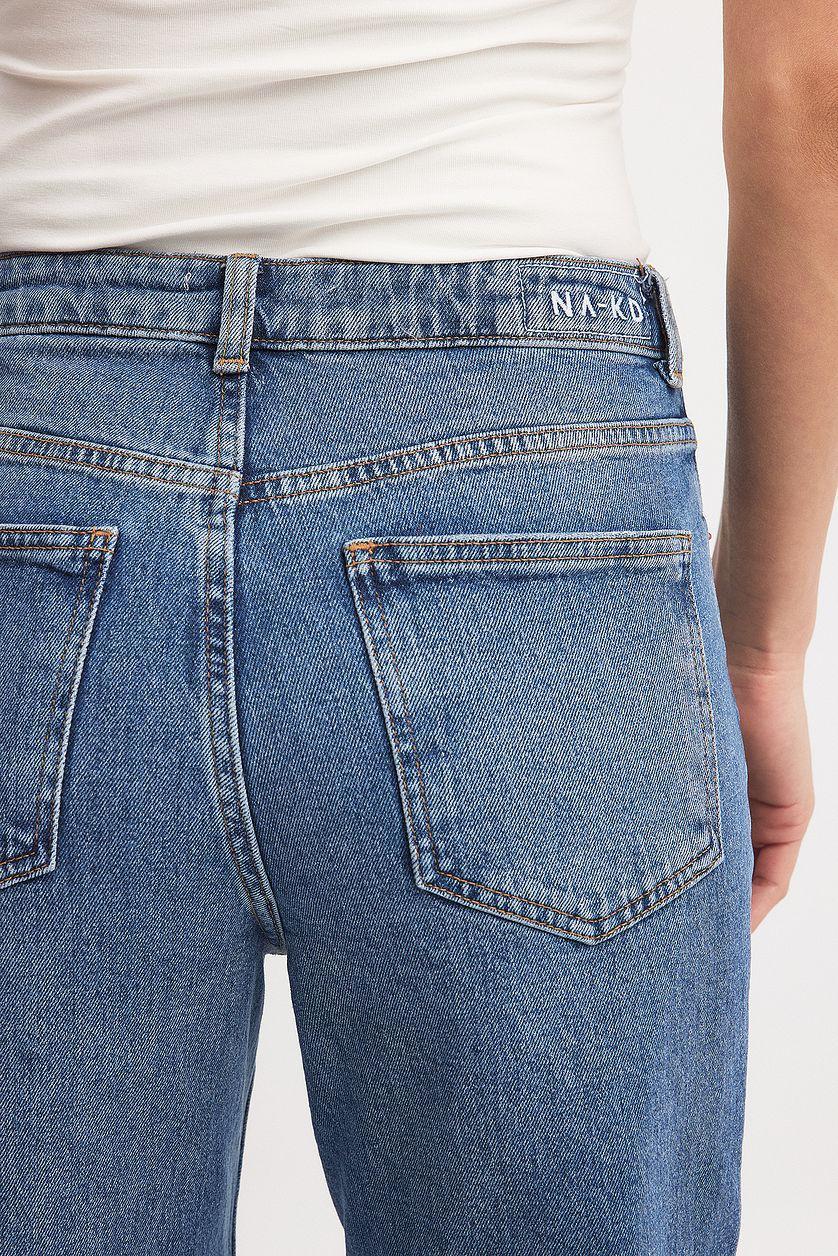 Straight High Waist Jeans Product Image