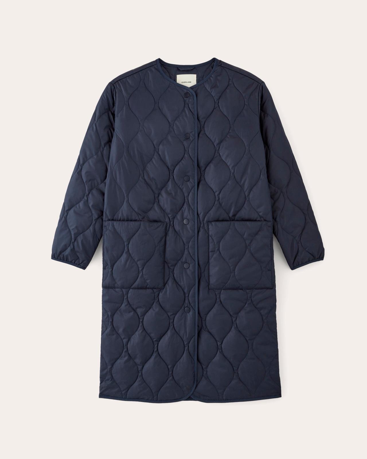 The Long Quilted Liner Product Image