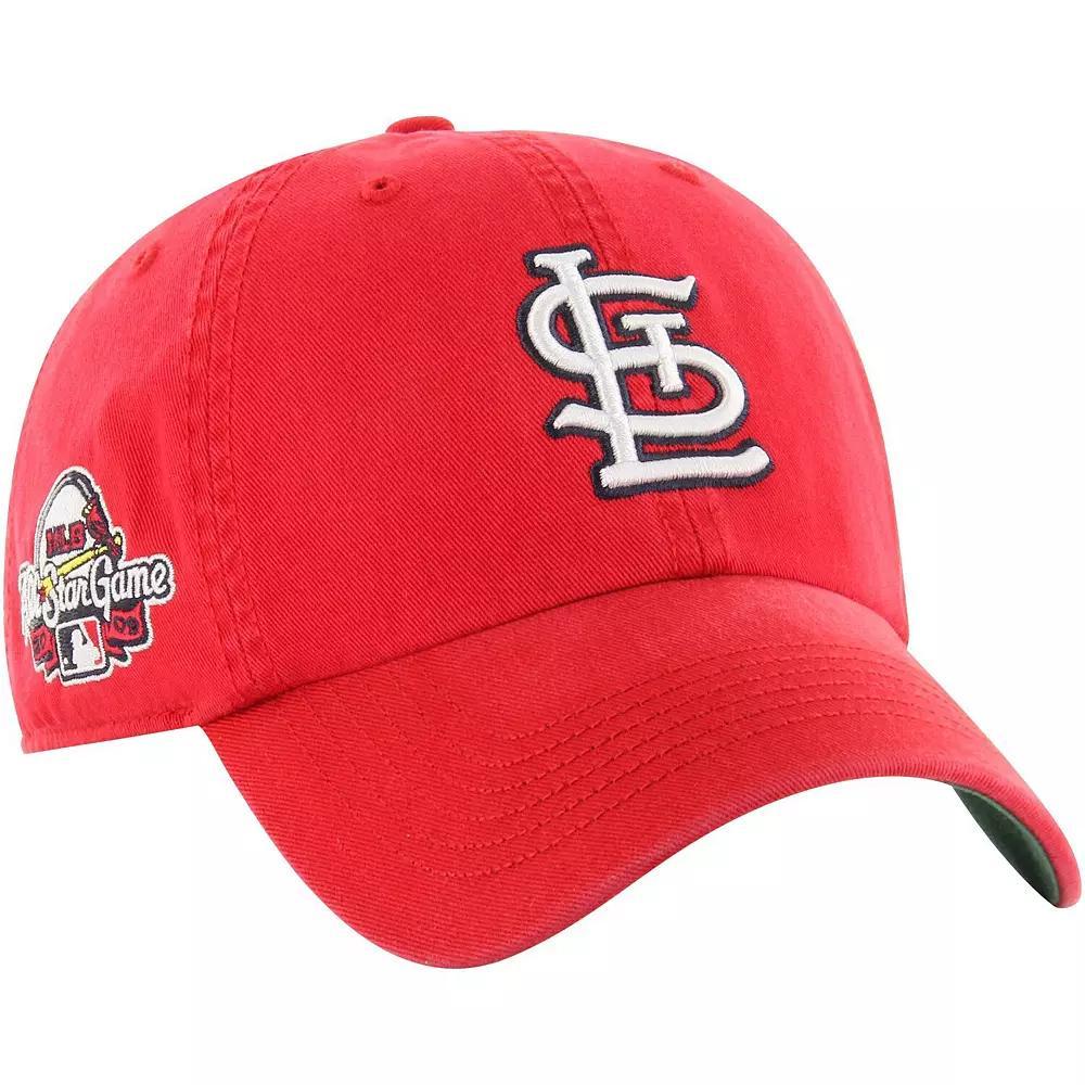 Men's '47 Red St. Louis Cardinals Sure Shot Classic Franchise Fitted Hat, Size: Large Product Image