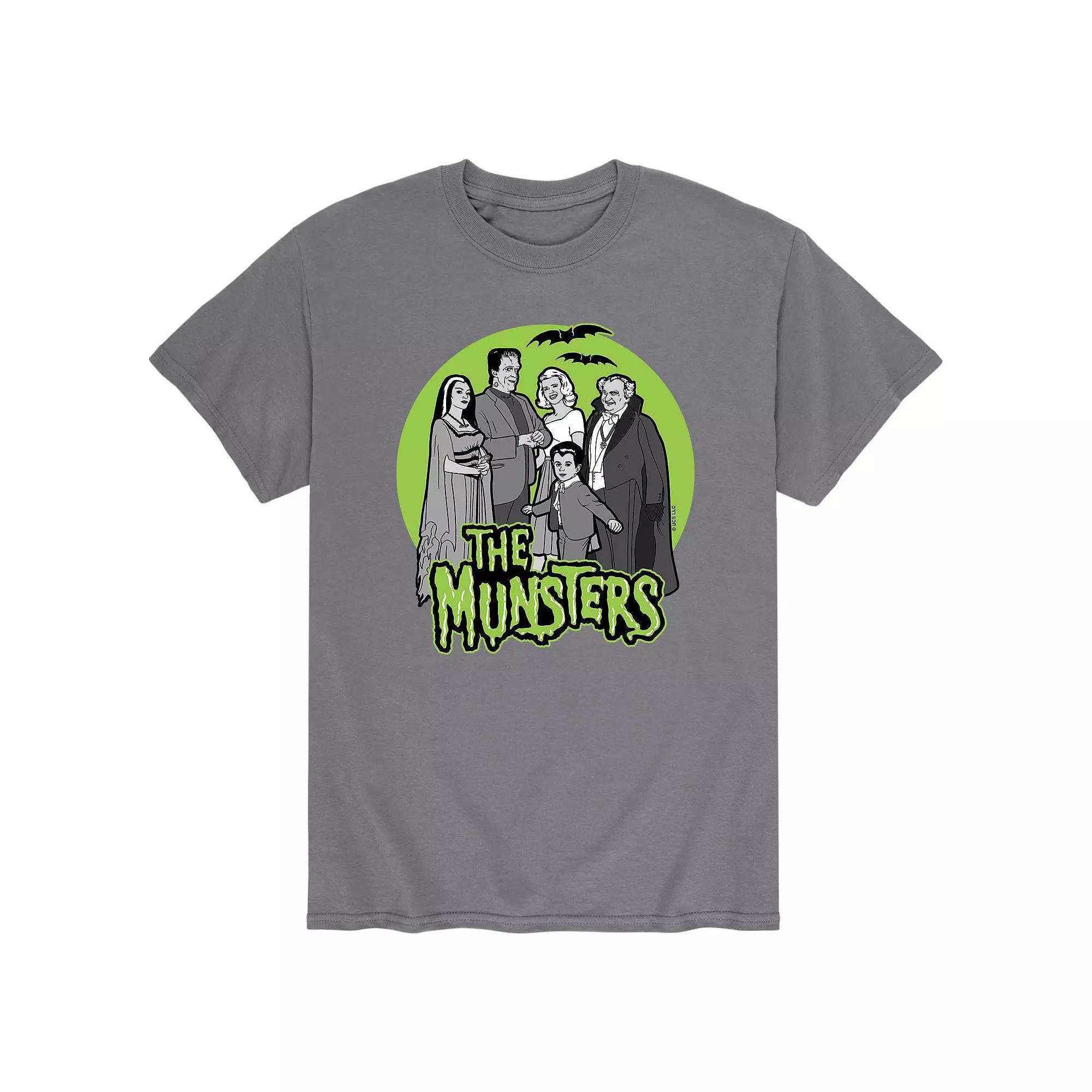 Mens The Munsters Family Drawing Tee Product Image
