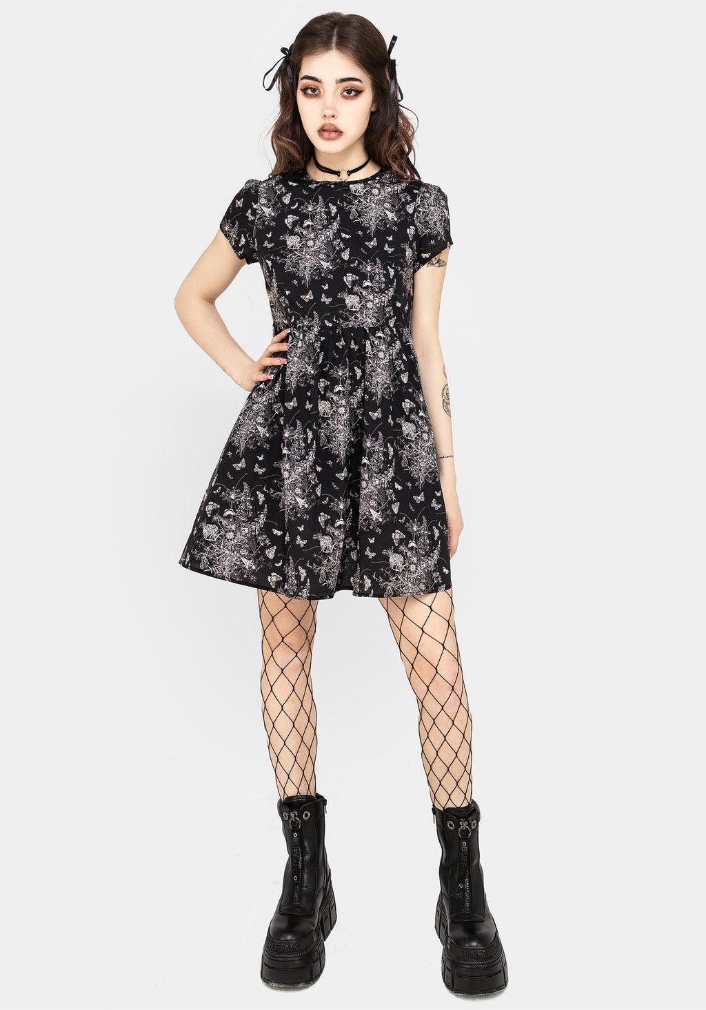 Thalia Mini Skater Dress Product Image