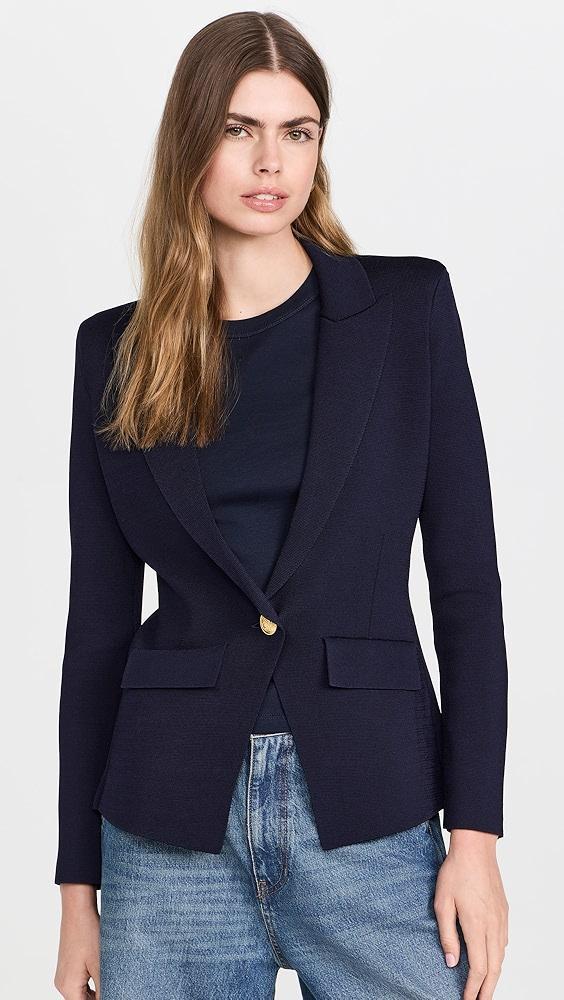 L'AGENCE Chamberlain Knit Blazer | Shopbop Product Image
