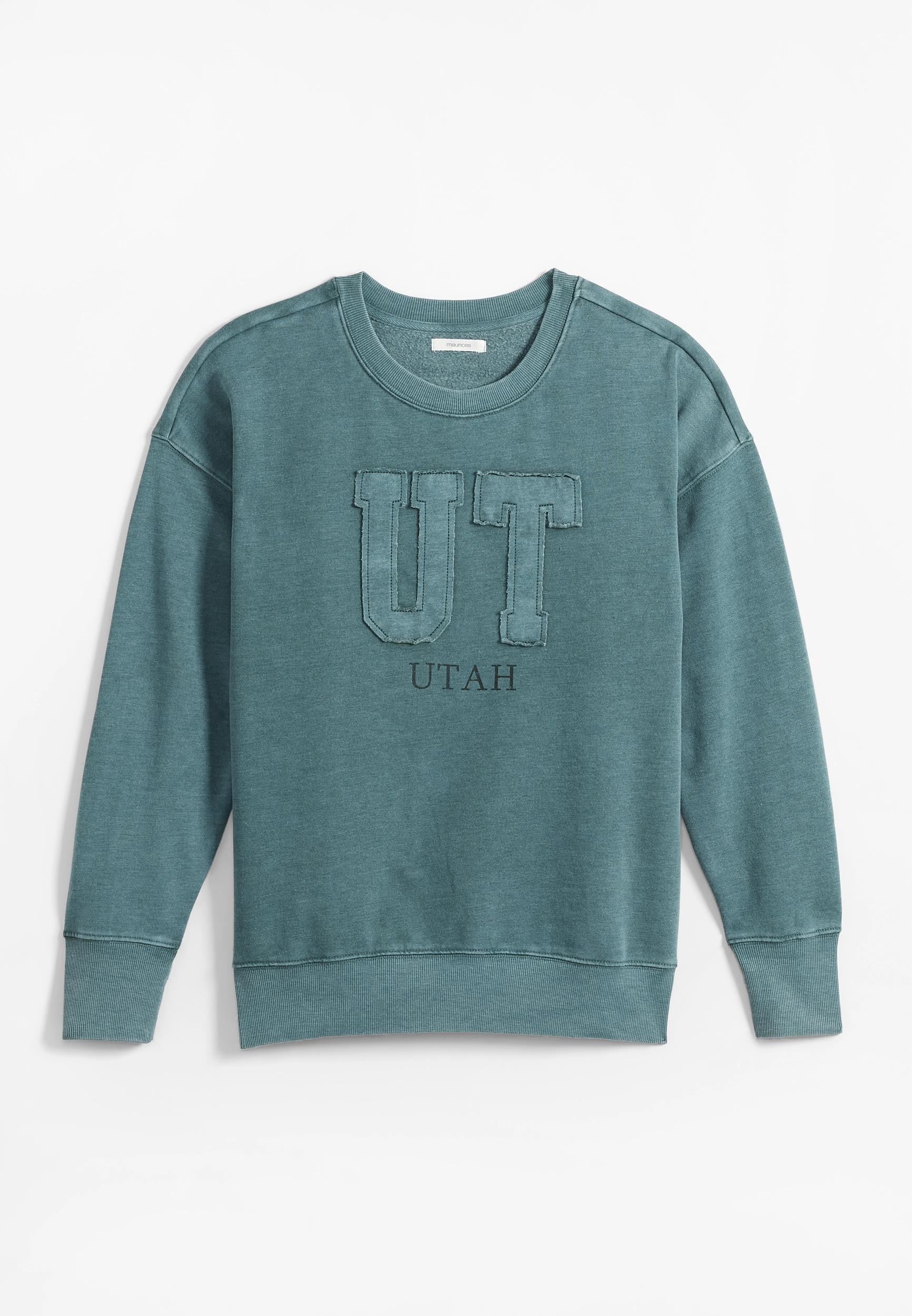 Maurices Plus Size Womens State Crew Neck Sweatshirt Product Image