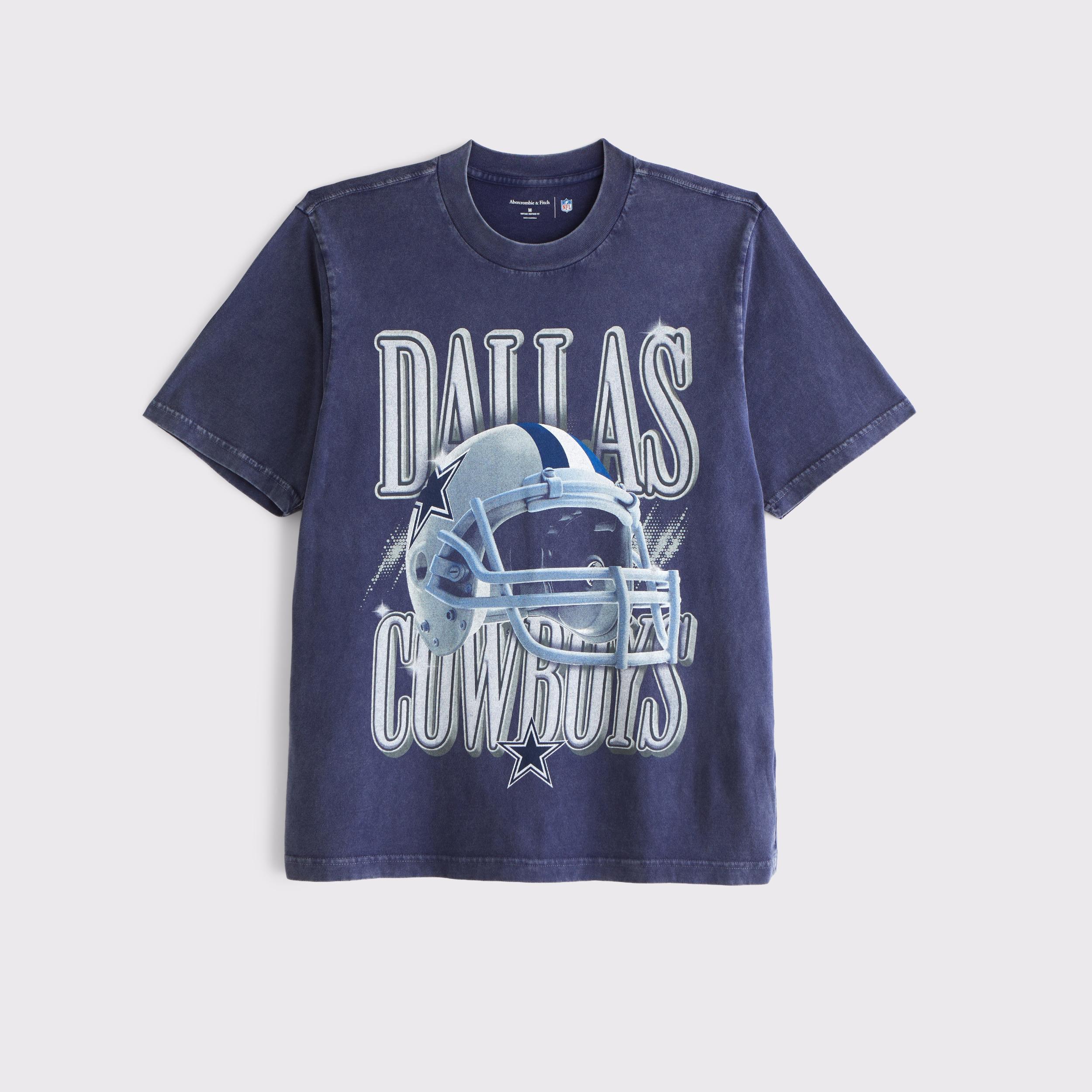 Dallas Cowboys Vintage-Inspired Graphic Tee Product Image