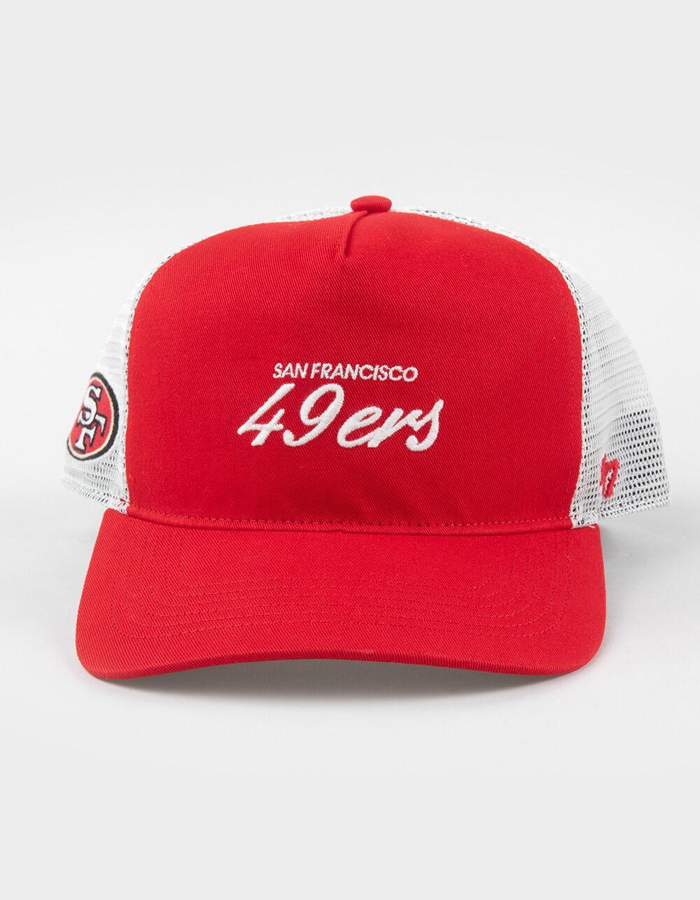 47 BRAND San Francisco 49ers Foundational '47 Hitch Trucker Hat - RED Product Image
