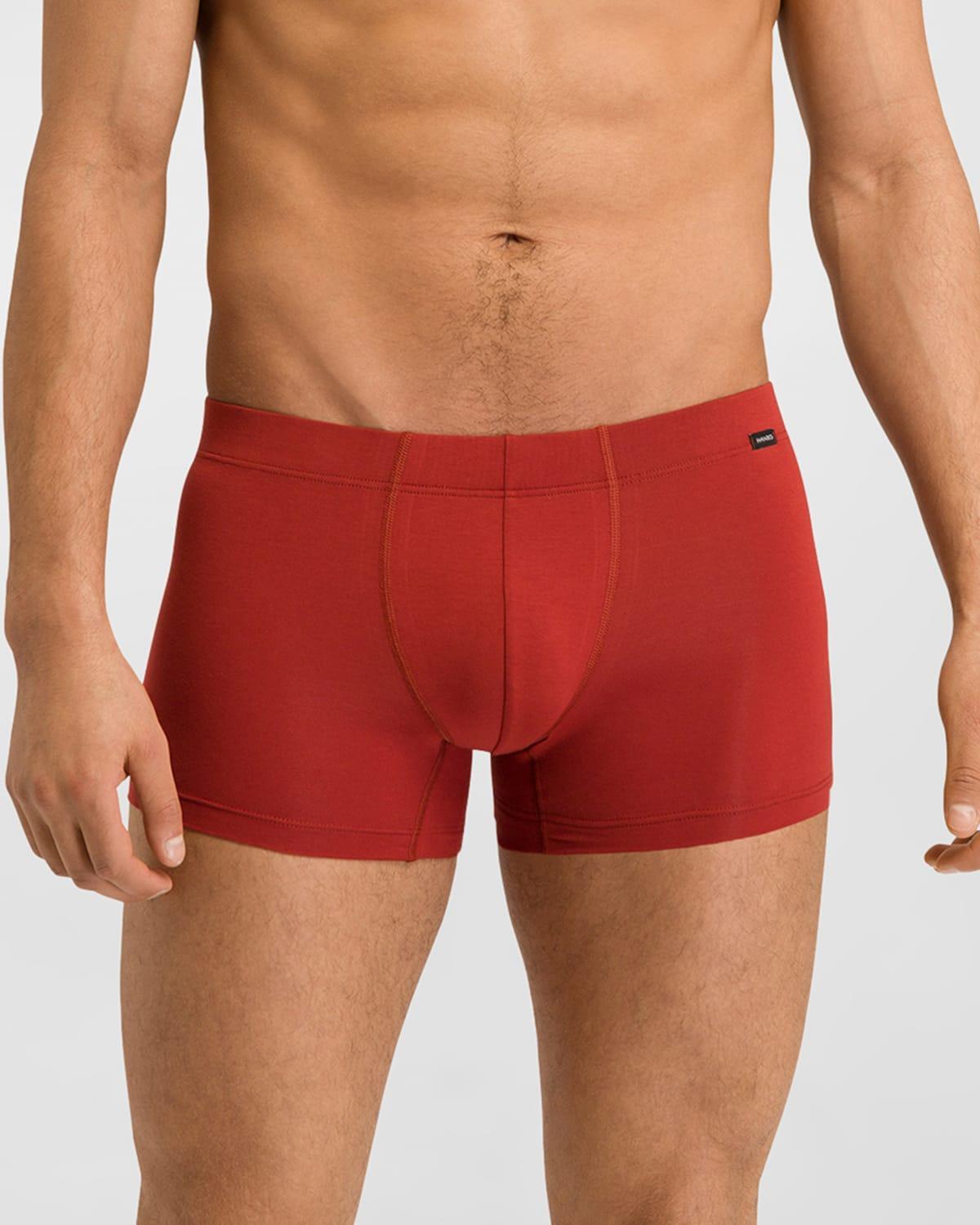 Hanro Cotton Essentials Covered Waistband Boxer Briefs, Pack of 2 Product Image