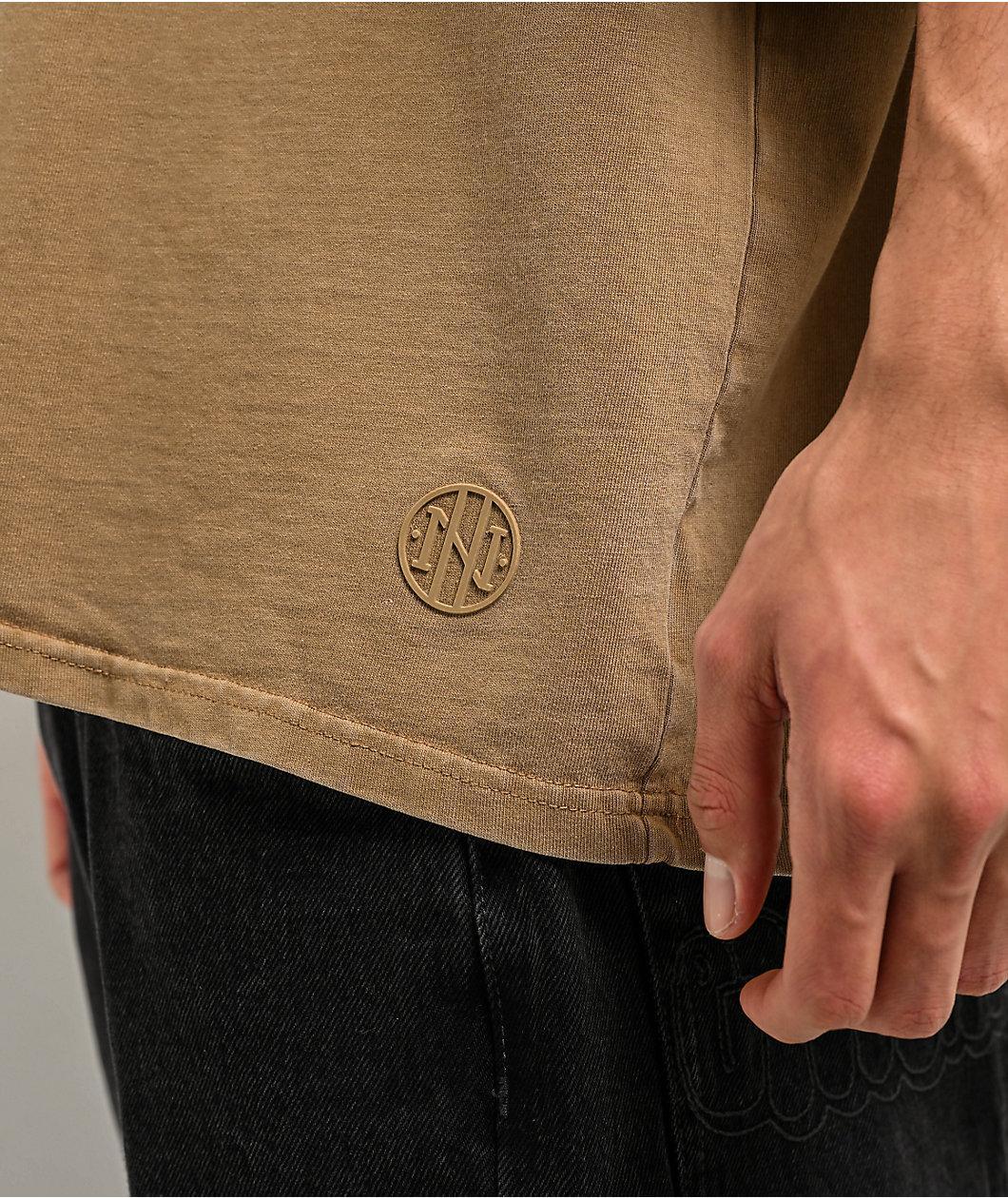 Ninth Hall Fundamentals Olive Oversized T-Shirt Product Image