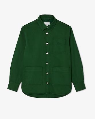 Oversized Denim Overshirt Product Image