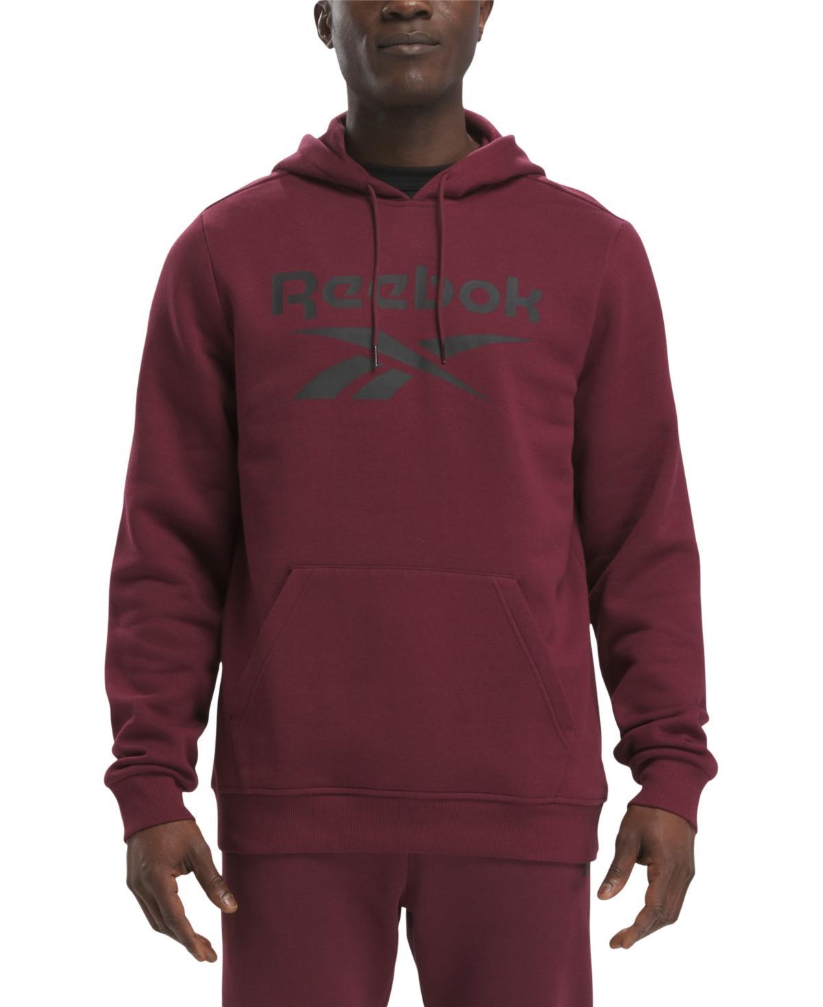 Reebok Mens Reebok Identity Big Logo Fleece Hoodie - Mens Vector Blue Product Image