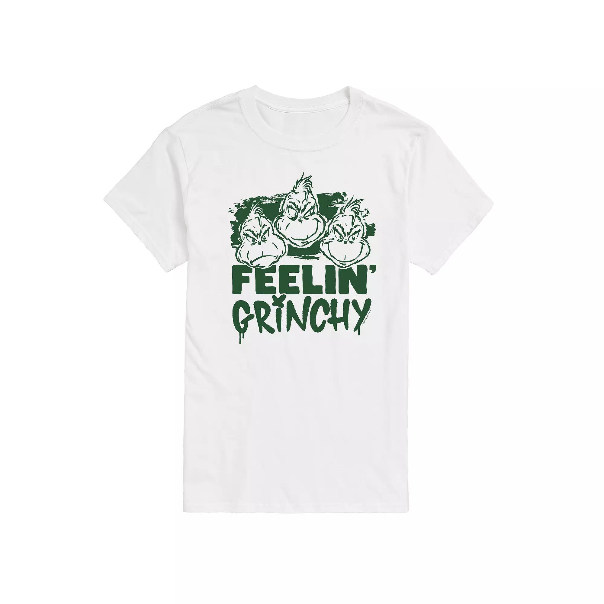 Mens Dr. Seuss Feelin Grinchy Graphic Tee Product Image
