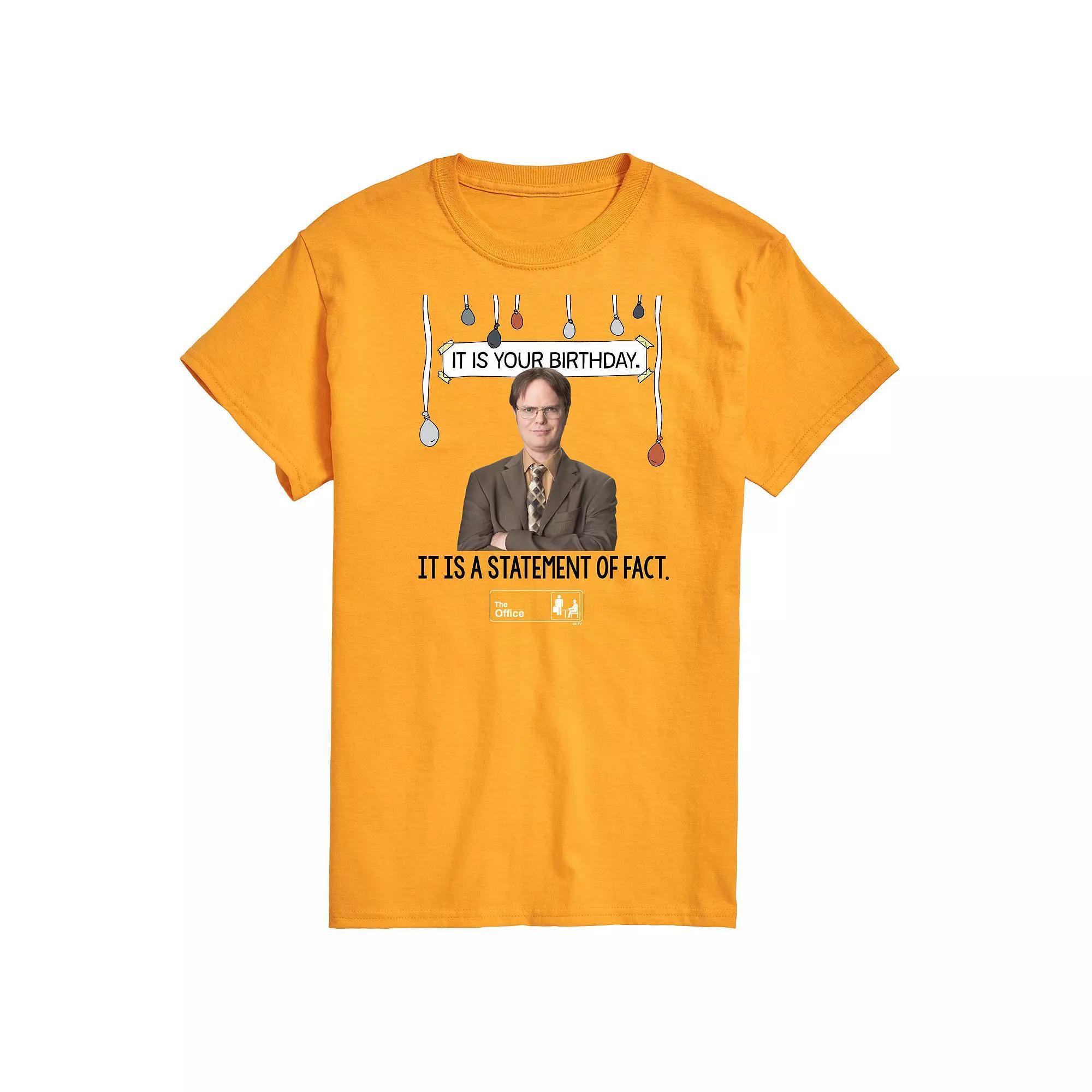 Mens The Office It Is Your Birthday Tee Product Image
