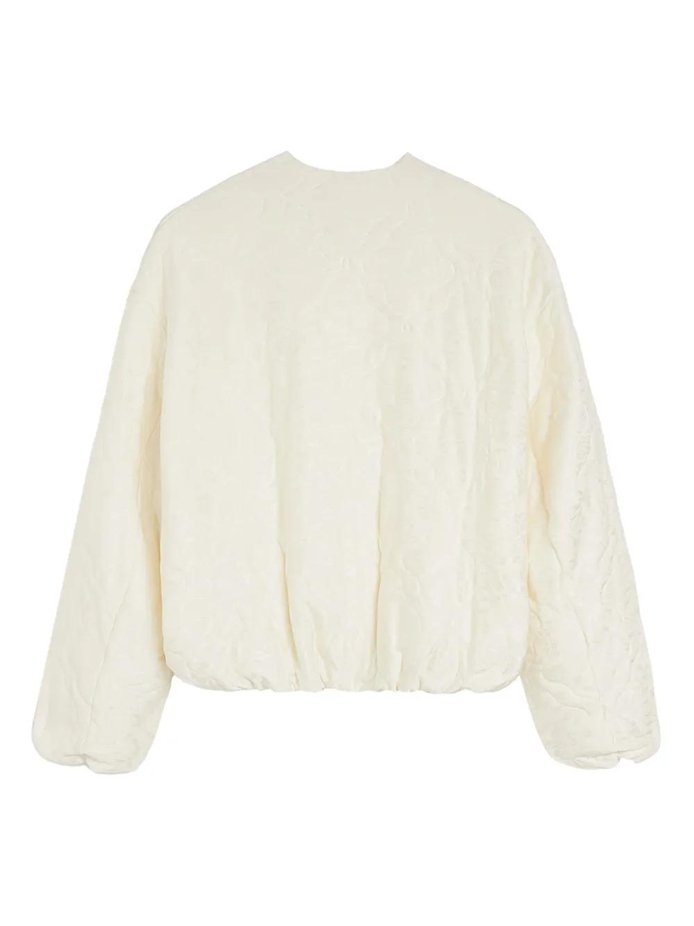 jacquard bomber jacket Product Image