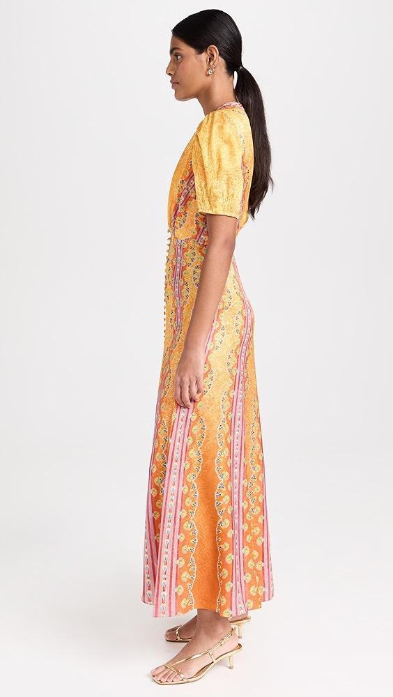 SALONI Lea Long Dress | Shopbop Product Image