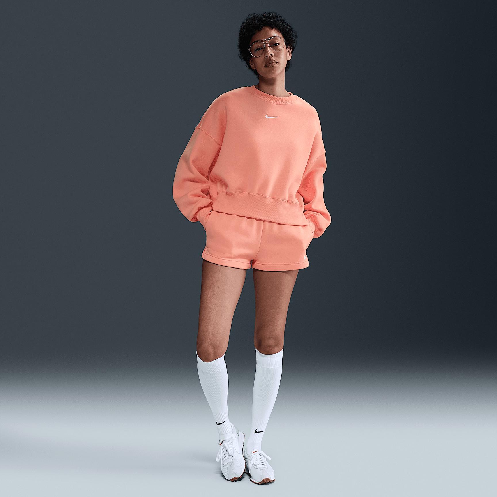 Women's Nike Sportswear Phoenix Fleece Over-Oversized Crew-Neck Sweatshirt Product Image
