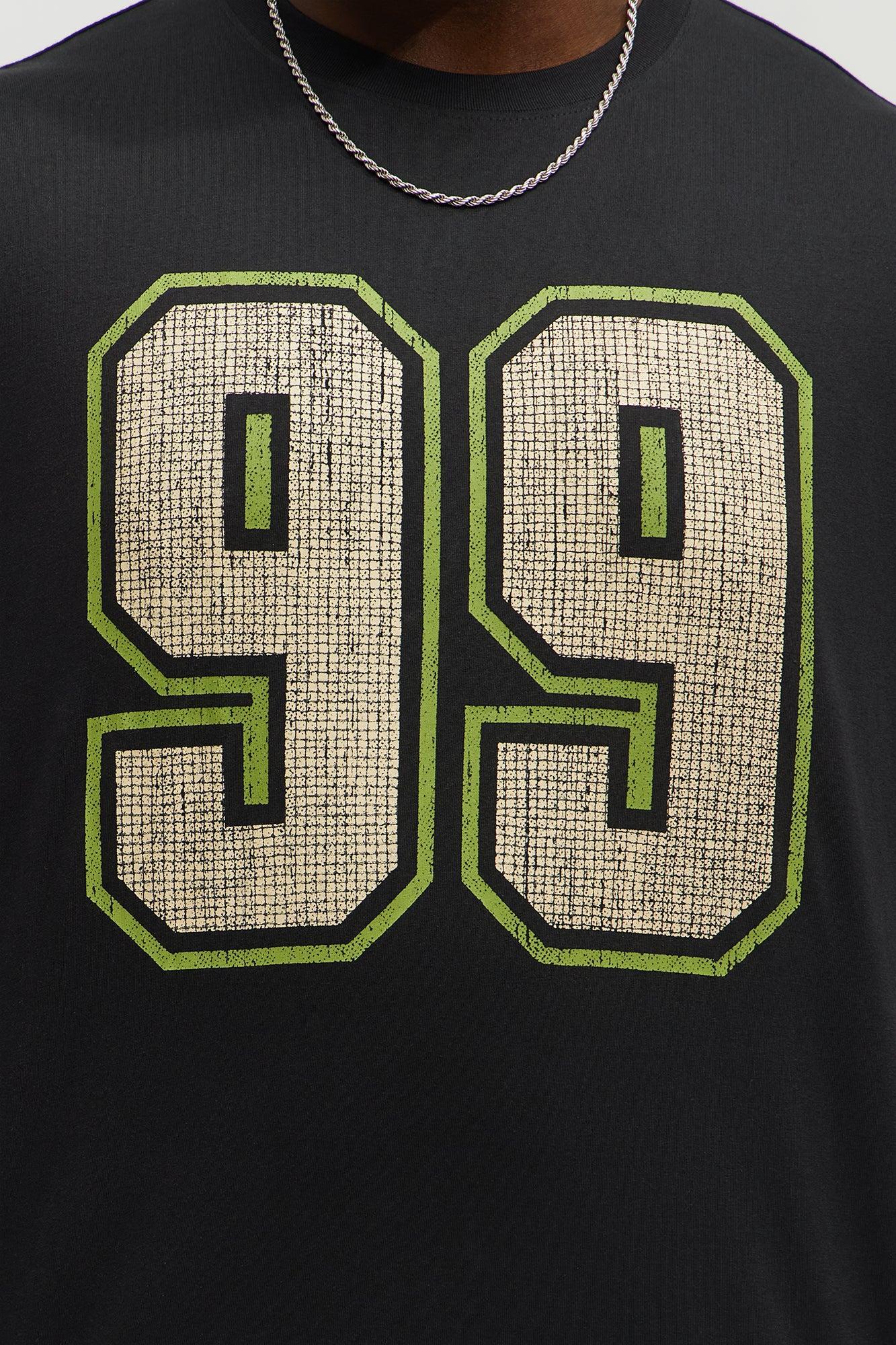 Athletic 99 Oversized Short Sleeve Tee - Black Product Image