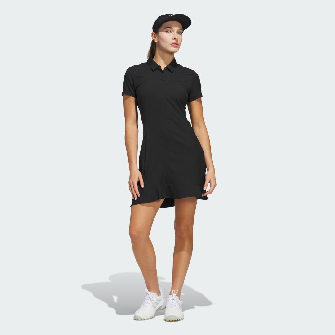 adidas Ultimate365 Solid Dress Black XL Womens Product Image