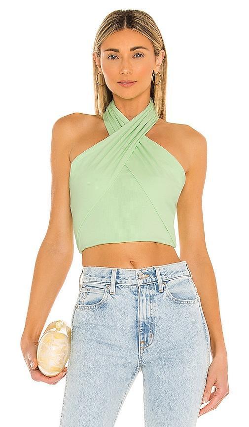 Amelie Wrap Top superdown Product Image