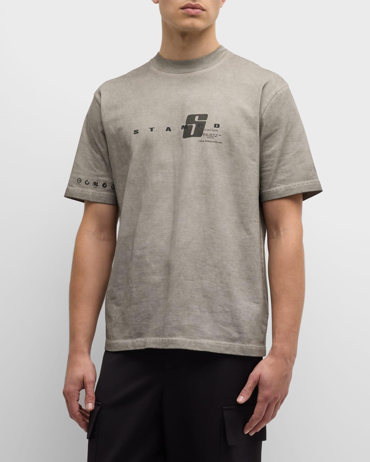 Men's Oil-Washed Transit Relaxed T-Shirt Product Image