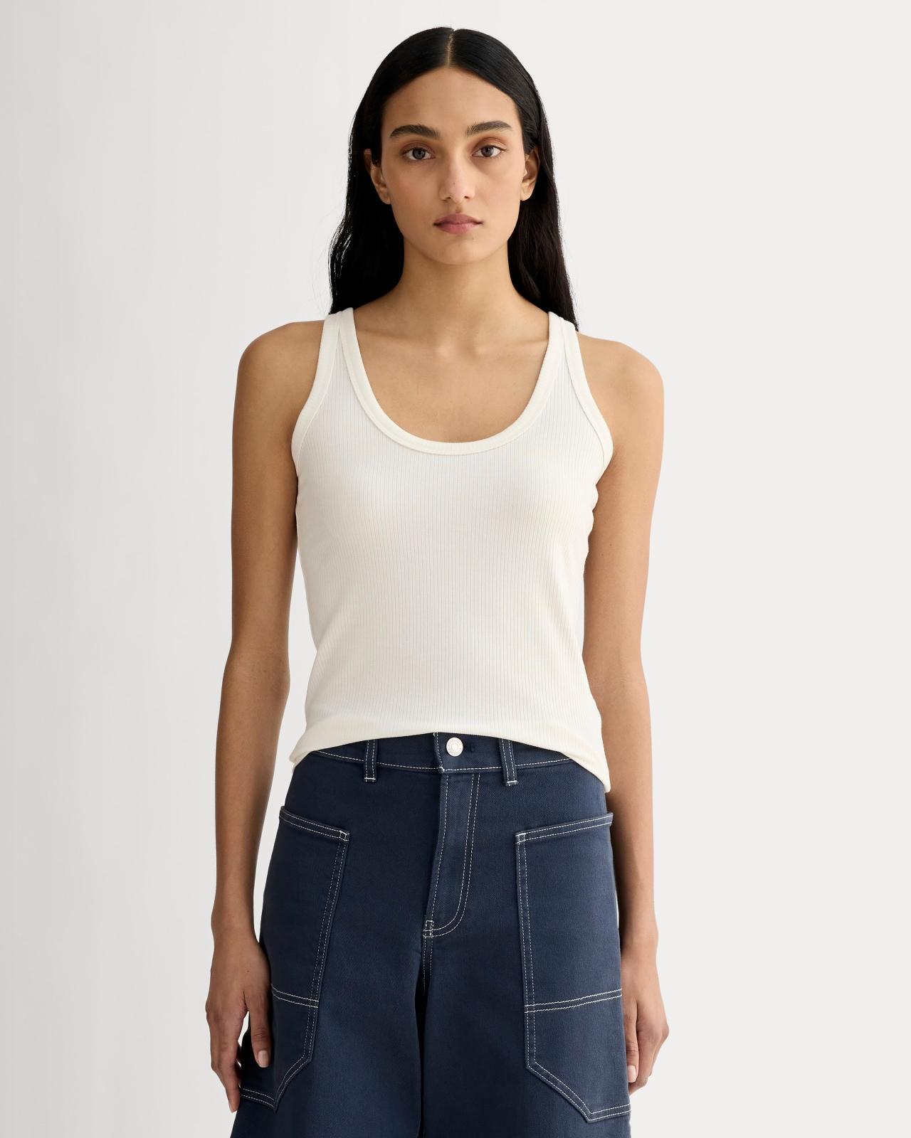 Womens Shimmy Scoop-Neck Tank by Everlane Product Image