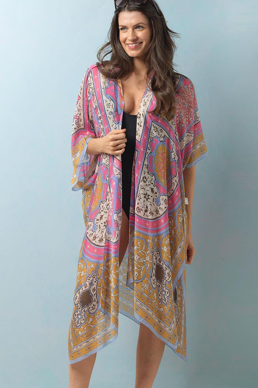 Indian Summer Long Kimono Product Image