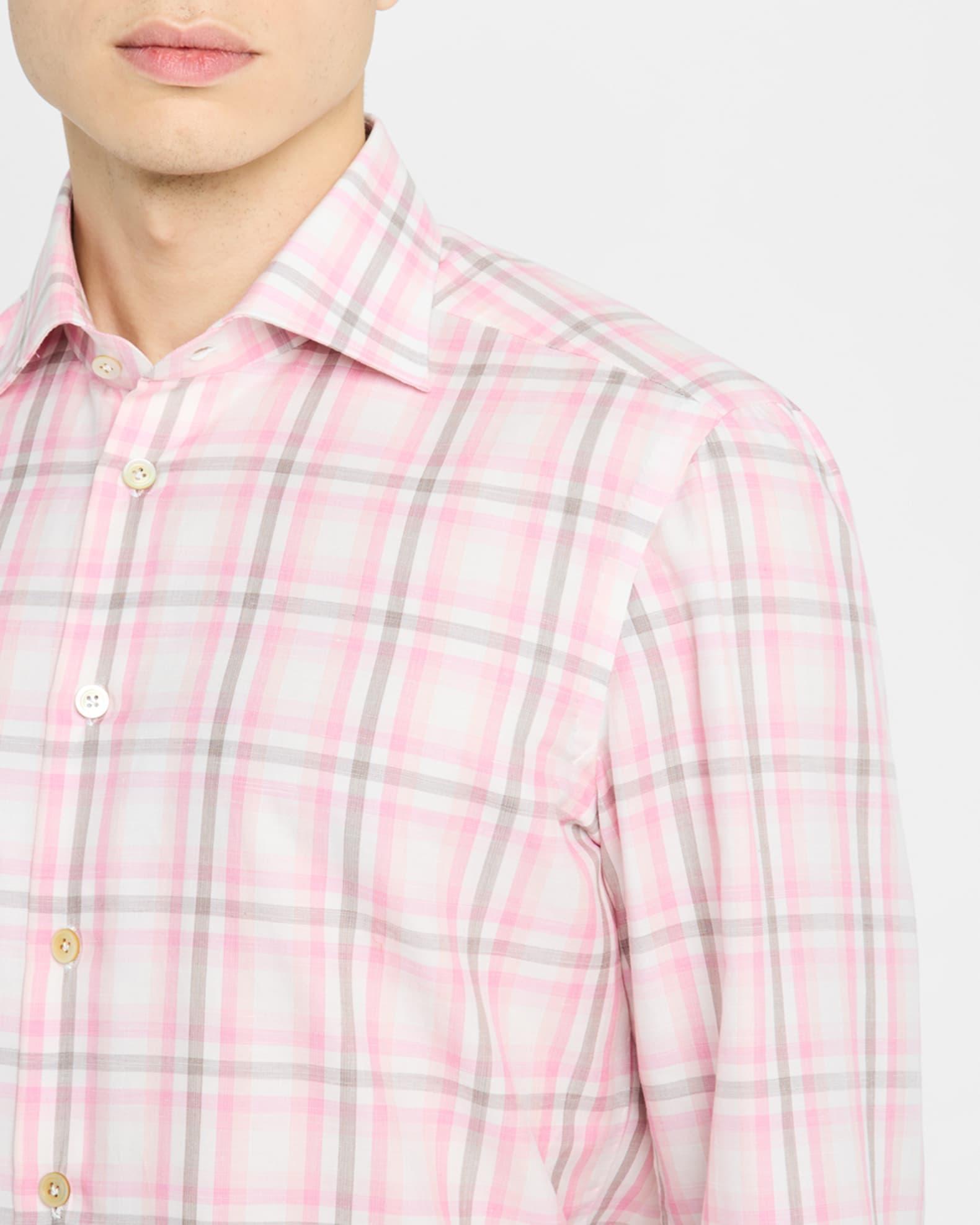 Men's Medium Check Sport Shirt Product Image