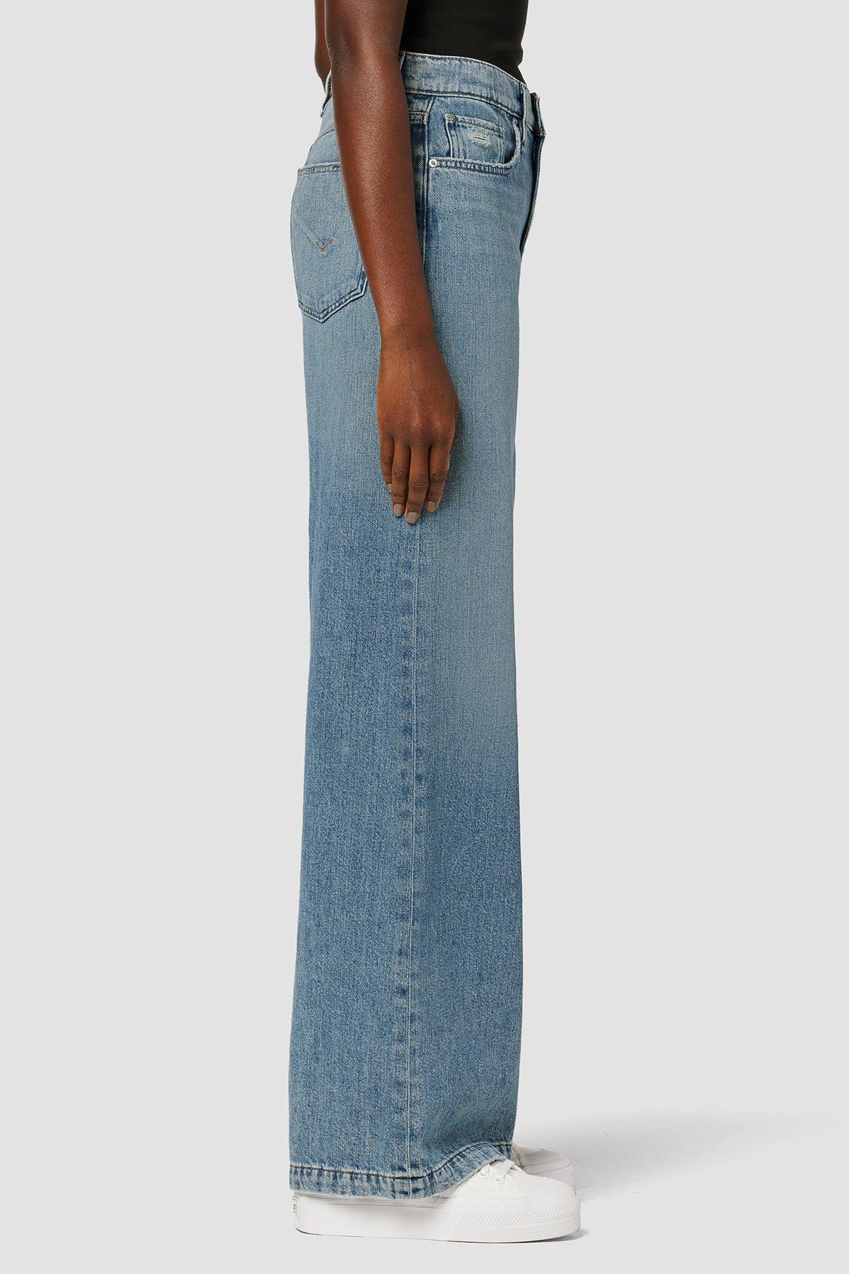 Jodie Loose Fit Wide Leg Petite Jean Female Product Image