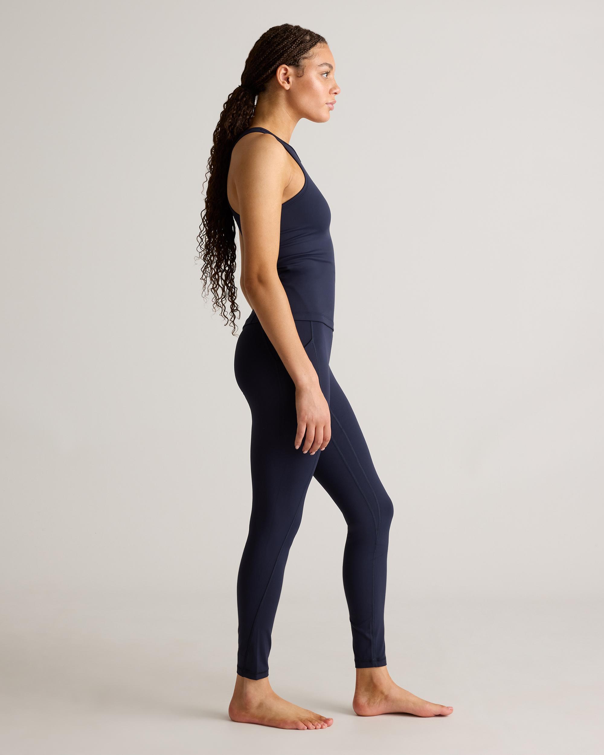 Quince | Women's Ultra-Form High-Rise Pocket Legging Nylon/Spandex Product Image