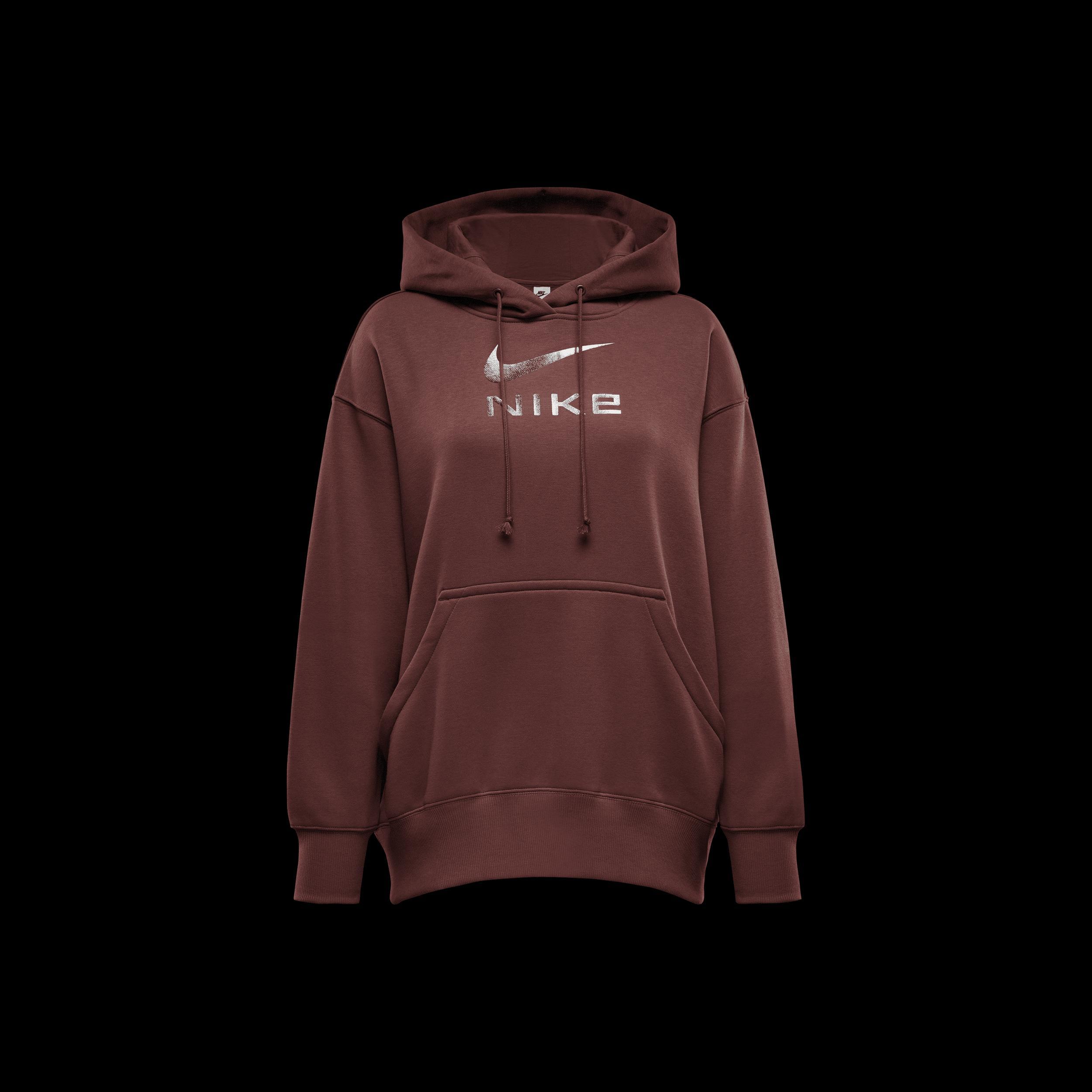 Women's Nike Sportswear Phoenix Fleece Oversized Pullover Graphic Hoodie Product Image