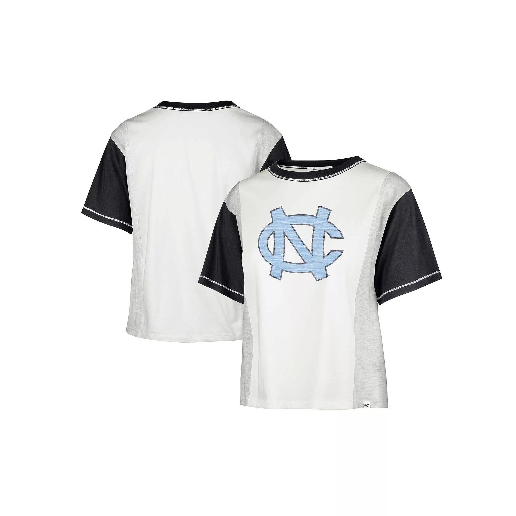 Women's '47 White North Carolina Tar Heels Vault Premier Tilda T-Shirt, Size: Large Product Image