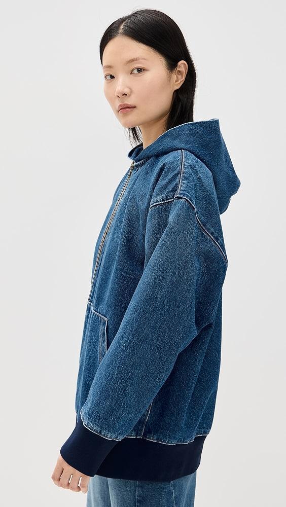 MOTHER The Big Tipper Zip Hoodie | Shopbop Product Image