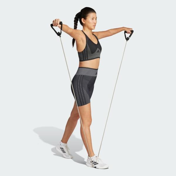 adidas Knitted Training 5 Leggings Black XS Womens Product Image