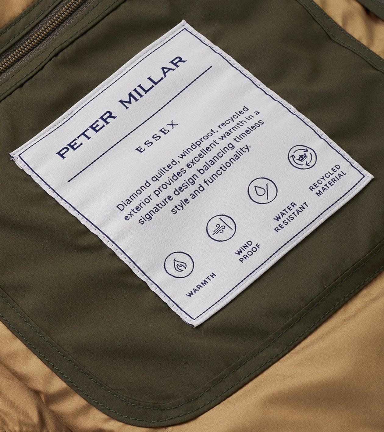 Peter Millar Mens Essex Vest | Color: Navy | Size: S Product Image