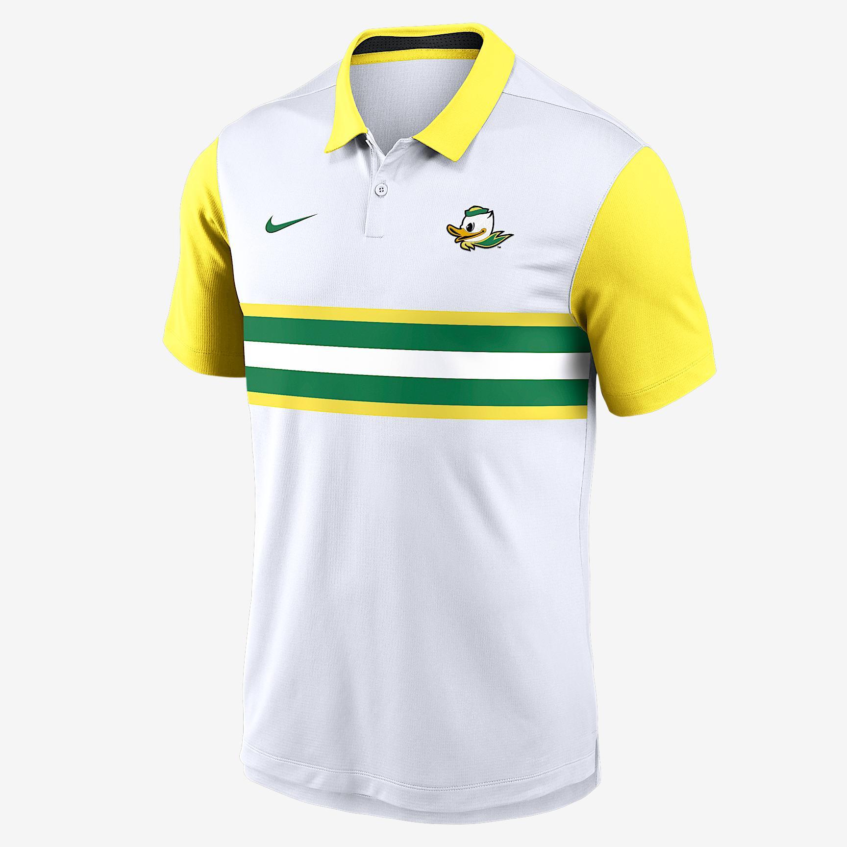 Oregon Athletic Prep Vapor Alt Logo Nike Men's Dri-FIT College Polo Product Image
