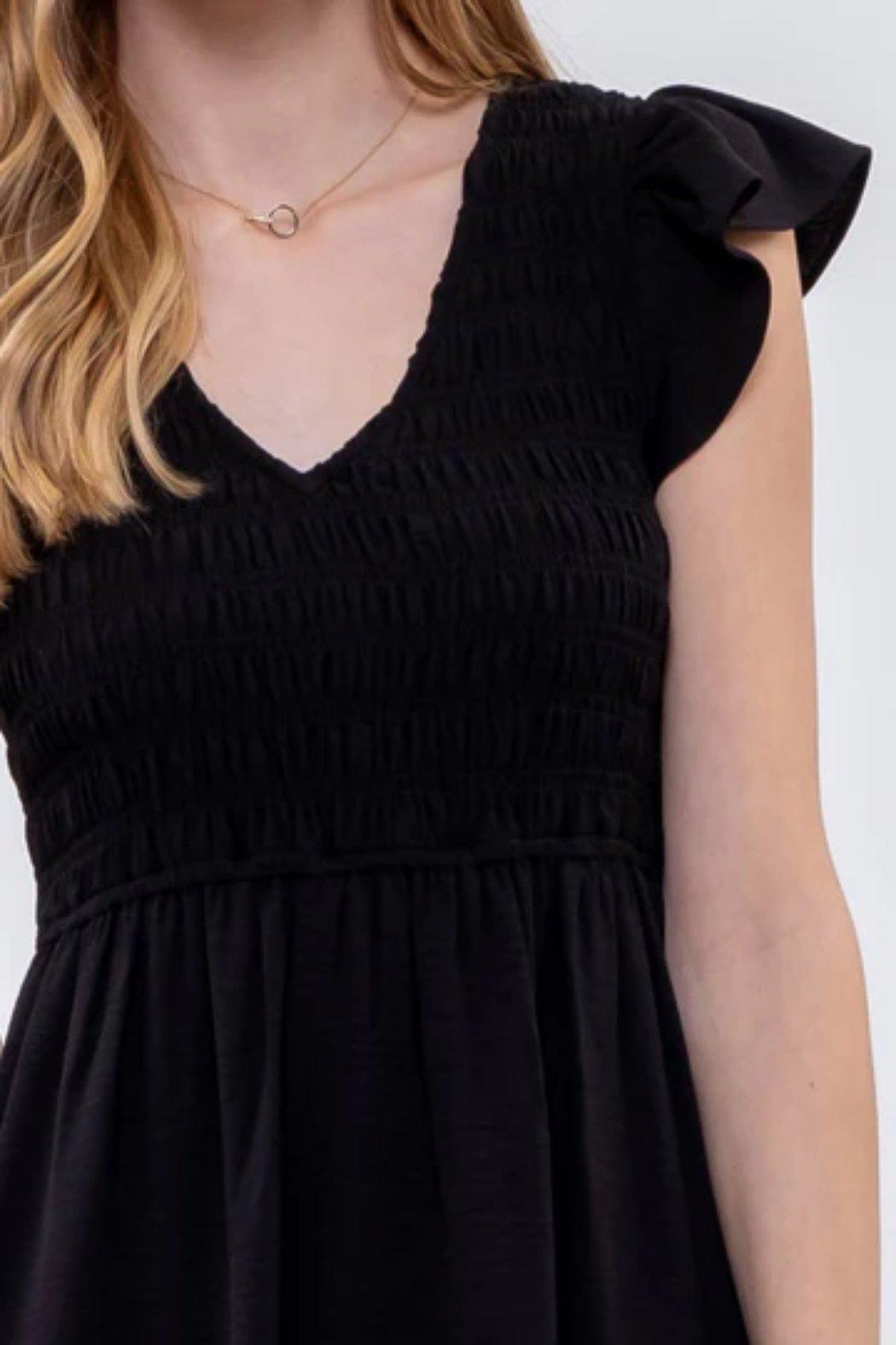 Flutter Sleeve Midi Dress Product Image