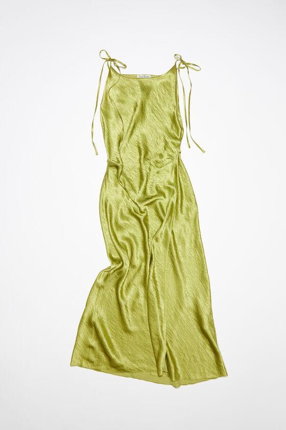 Satin bias cut dress Product Image