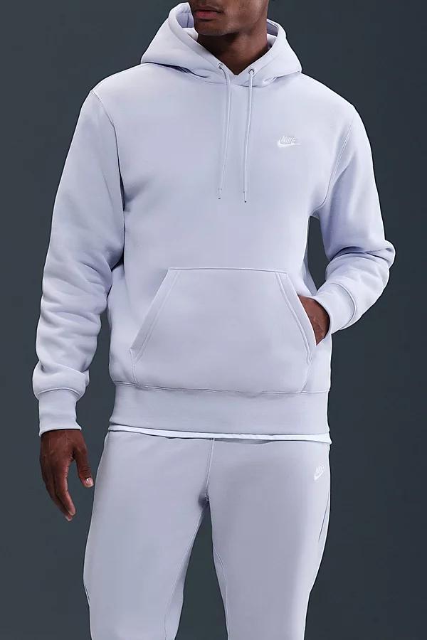 Nike Mens Club Fleece Premium Embroidered Pullover Hoodie Product Image