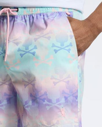 MENS FORSTER BUNNY PRINTED SWIM TRUNK - B6W621F200 Product Image
