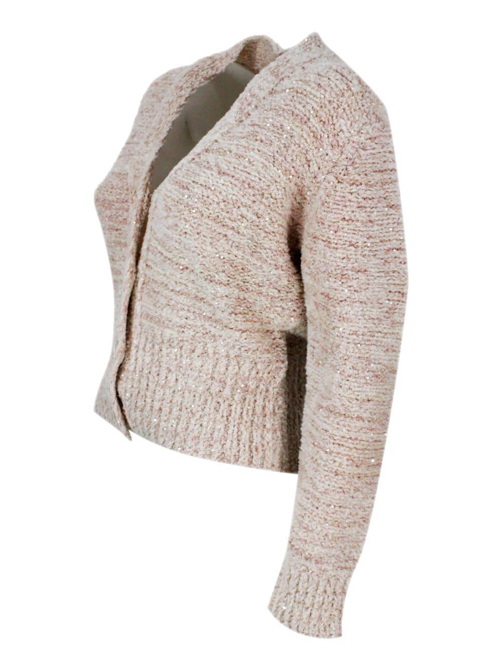 FABIANA FILIPPI Sweater In Pink Product Image